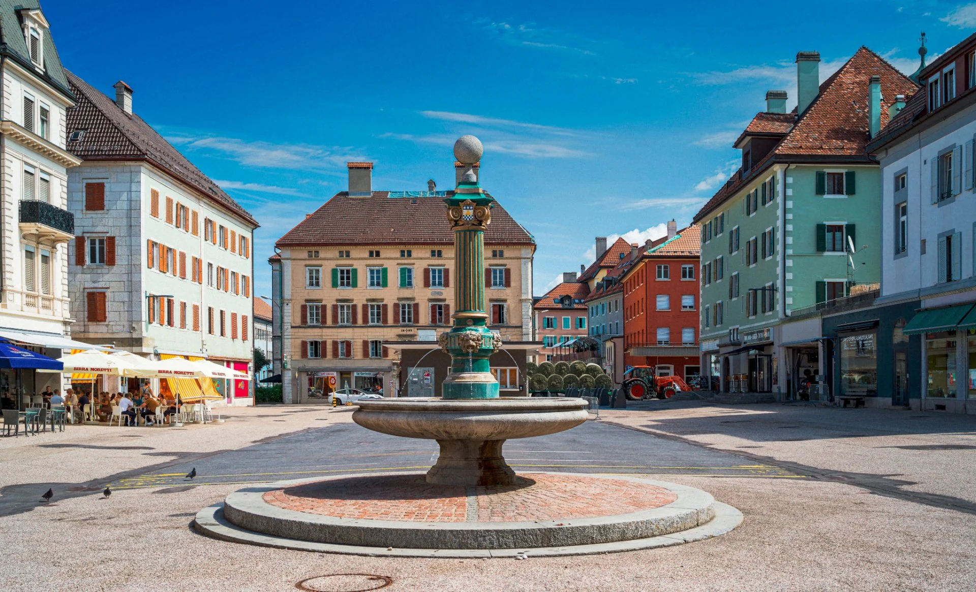 Fontaine au Cœur de la Cité