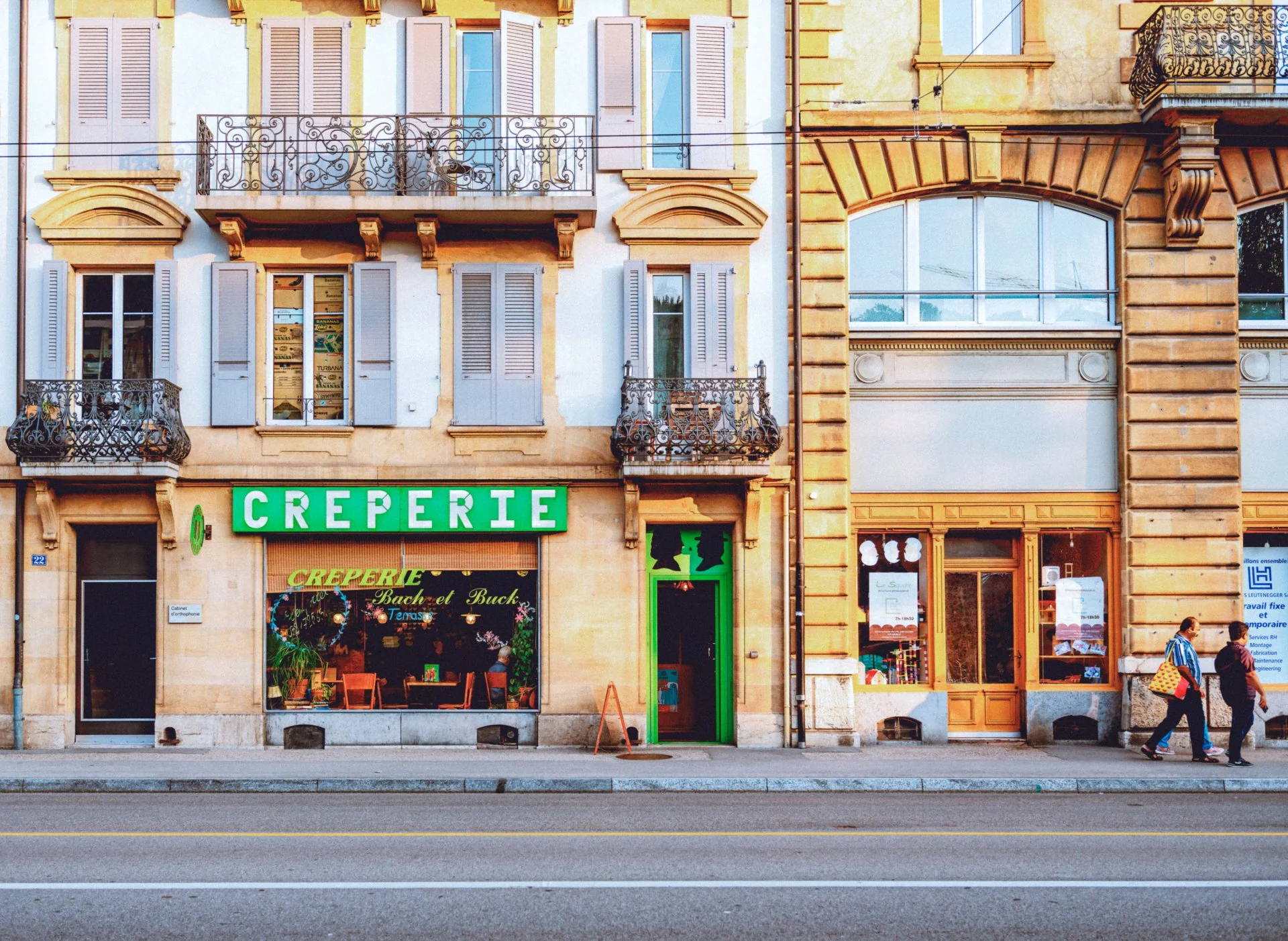 Lumières d'une Crêperie Neuchâteloise