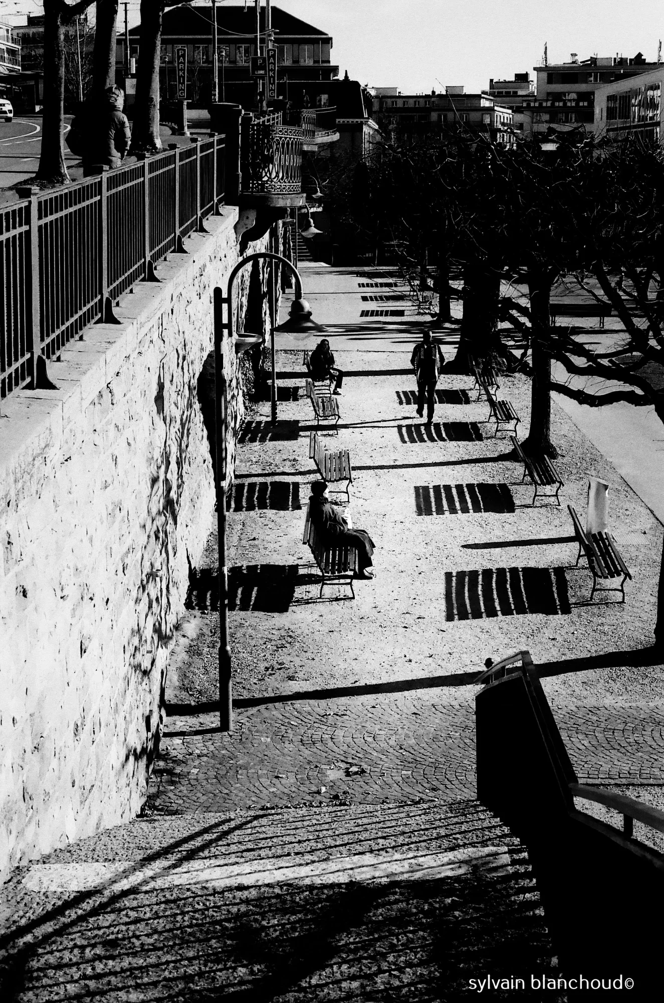 Ombres du Square de l'Europe