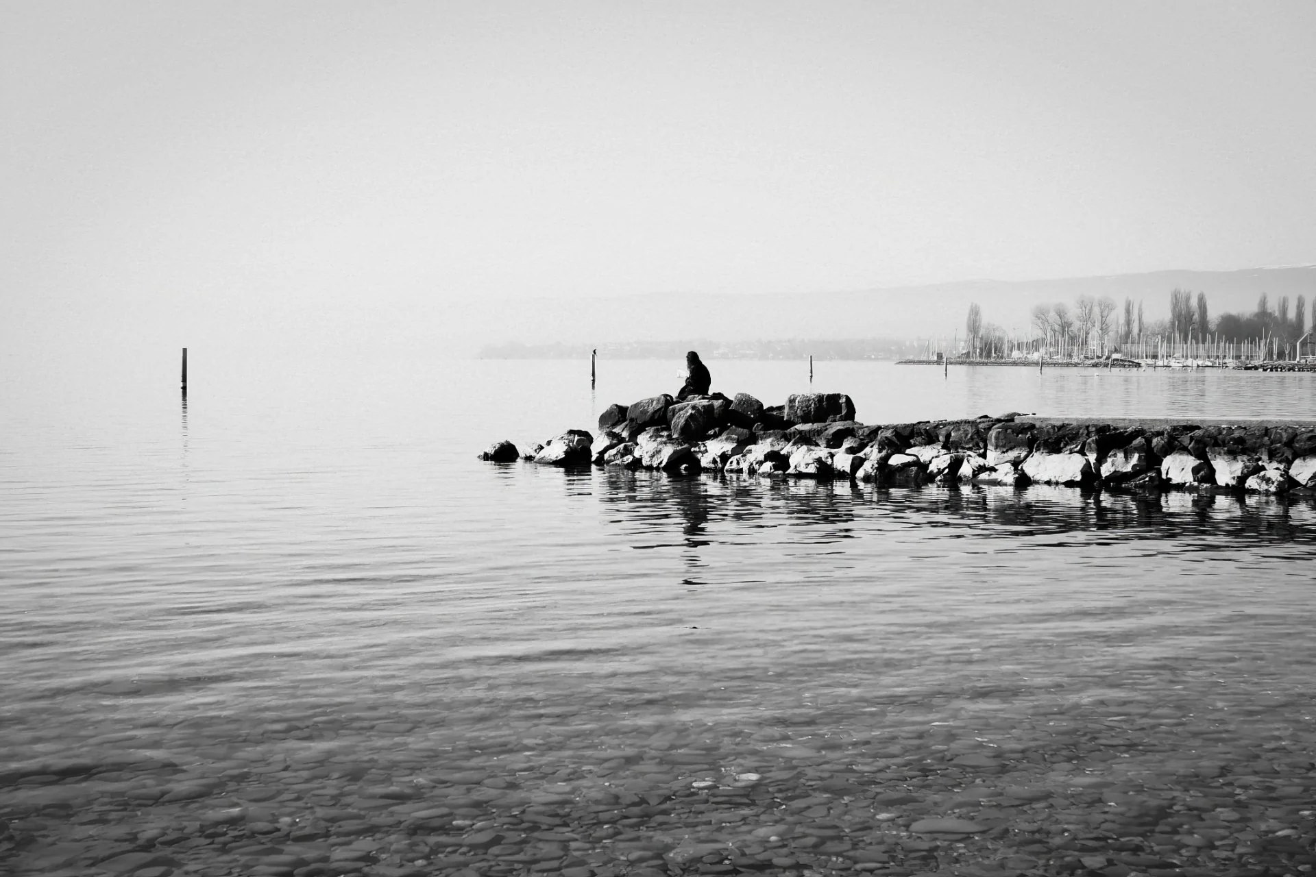 Solitude sur les Pierres